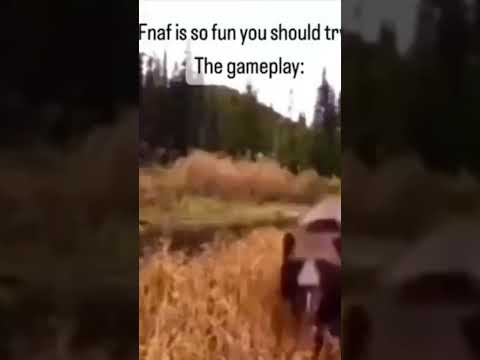FNAF gameplay be like :#fivenightsatfreddys