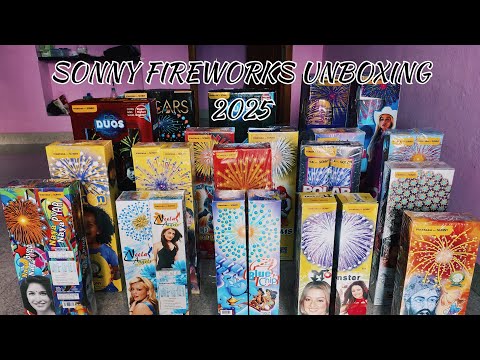 DIWALI 2025 SONNY FIREWORKS UNBOXING 🎁 VIDEO PART-1