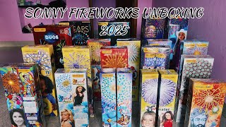 DIWALI 2025 SONNY FIREWORKS UNBOXING 🎁 VIDEO PART-1