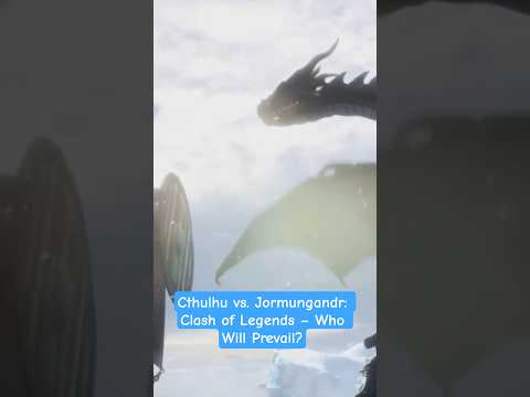 Cthulhu vs. Jormungandr: Clash of Legends – Who Will Prevail? #Cthulhu #Jormungandr