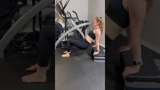 Reverse plank progression