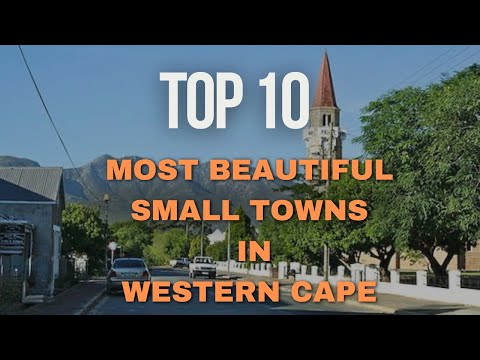 Top 10 Most Beautiful Small Towns in the Western Cape | Hidden Gems of South Africa 2025