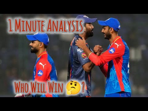 1 Min Crickplaza Prediction | IPL 2025 |  DC vs LSG - Who Will Win Today? 🔥 #shorts
