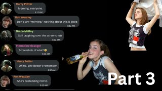 What If Hermione Got Drunk – Part 3 | The Morning After Chaos (Hogwarts Chat Edition)