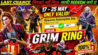 FREE FIRE REDEEM CODE TODAY 17 MAY REDEEM CODE FREE FIRE | FF REDEEM CODE TODAY 17 MAY 