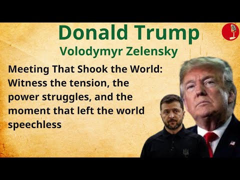Trump, Zelenskyy | English stories | Graded Reader |English Listening Practice | WooEnglish