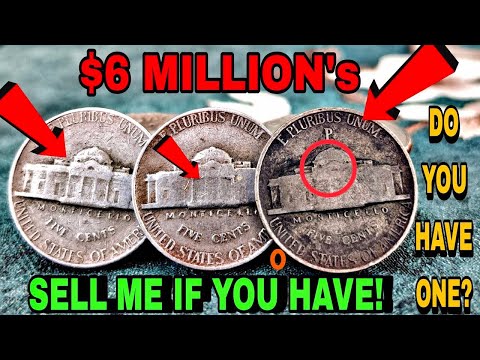 How These Ordinary Looking Monticello Jefferson Nickels Became RARE COINS Worth MILLIONS of Dollars!