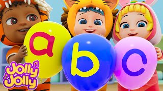 ABC Song, Phonics Song + MORE | Learn ABC Alphabet for Children | Jolly Jolly Nursery Rhymes