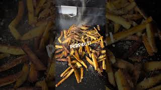 Homemade Fries on the @BlackstoneGriddles #blackstonegriddle #griddlecrew #griddlenation
