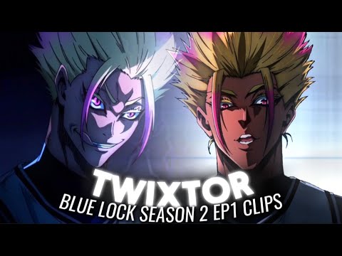 Ryusei Shidou TWIXTOR Clips 4K | Blue Lock Season 2 Episode 1