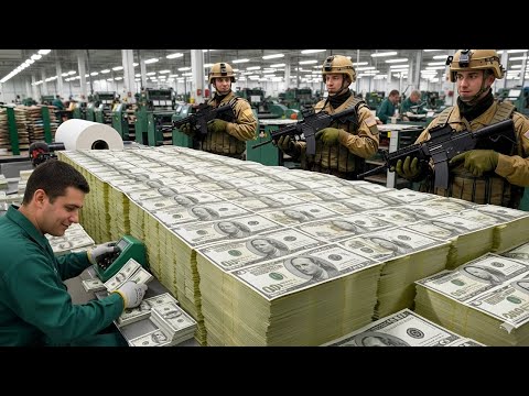 Inside the Dollar Factory: How the World’s Most Secure Currency Is Made (Full Process)