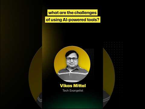 What are the challenges of using AI powered tools in testing? #testing #ai #testautomation