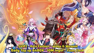 Fairy A Romance Private Server - Daily Top up 6480¥ - 10M Ingot - Yuan Card - Fashion
