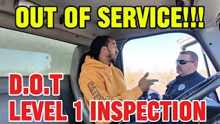 D.O.T. Level 1 Inspection | Out Of Service | Box Truck Bros