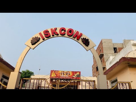 Iskcon temple(shri shri Gaur Nitayi Temple-Vrindavan Garden)vlog