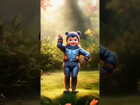 Baby cute dance A Ram Sam Sam #funny #cute