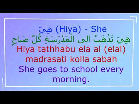 #002 Arabic Language Pronouns