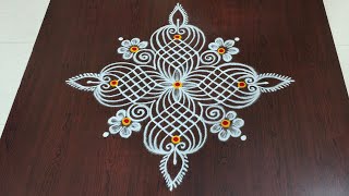 Dhanurmasam geethala muggulu|7dots padi kolams|pongal kolams|easy sankranti muggulu#Rang Kaa Rangoli