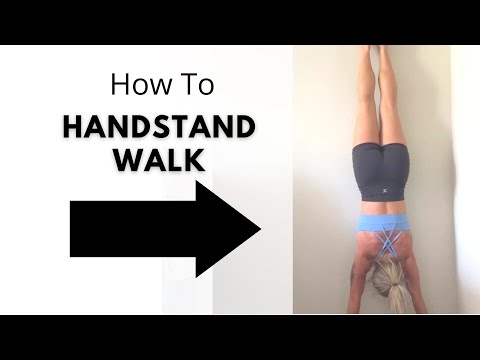 Handstand Walks Progressions | Drills to help you get your first handstand walks💪🏼