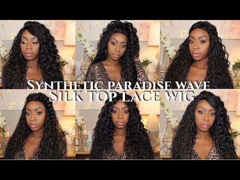 Curly Synthetic Wig Review! Synthetic Lace Wig for $49.99