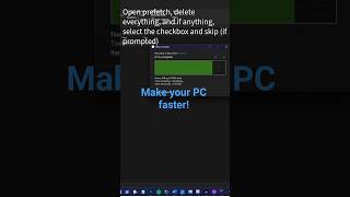 2 Tips to make you PC faster #youtubeshorts #pctricks #windows  #windowstricks