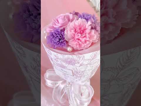 SÜSS 單支康乃馨永恆花束 | 敘思花藝 SÜSS Floral Design