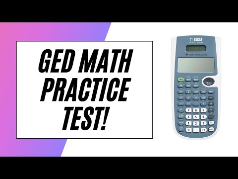 GED Math Test: 10 Common Questions!
