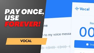 Vocal AppSumo Review 🎙️ Send Voice Notes by Email with AI Transcriptions | Lifetime Deal!