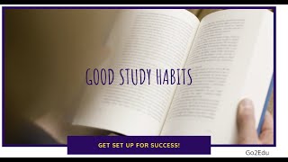 5 Good Study Habits for Kids and Adults