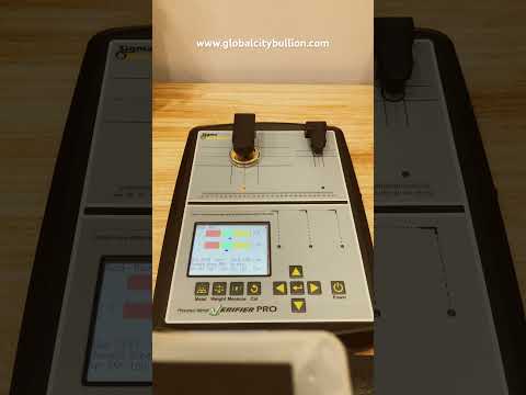 😁 Testing Australia Kangaroo 1 oz Gold Coin with PMV Pro #gold #shorts