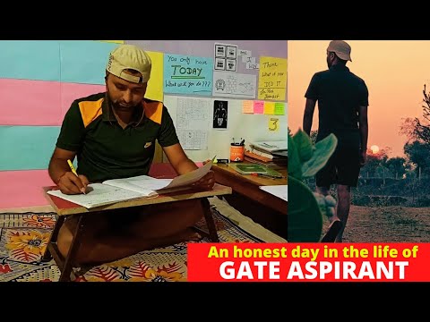 morning ☀️to night🌃  study vlog | Gate 2024 aspirant | an honest day in the life of gate aspirants
