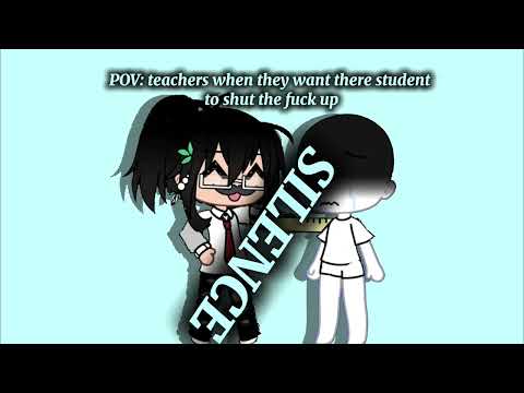 POV teachers ll idk how to do green screening without glitches T.T