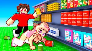 ROBLOX CLEAN THE SUPERMARKET...