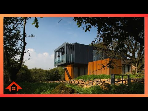 Grillagh Water House: A Modern Container Home 🔥 Amazing Shipping Container Homes #2