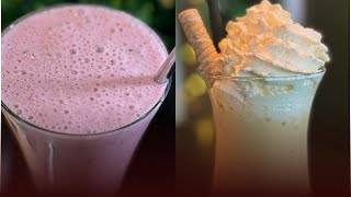 Mango shake|oreo shake|strawberry shake|apple shake|mojito|detox water#drinkcompilation#beverage