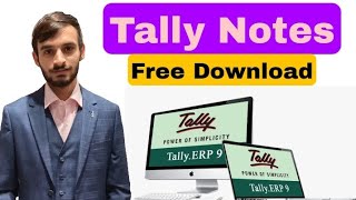 Free Download Tally Notes | Tally Classes Full Course | Sai Accounting Solution |