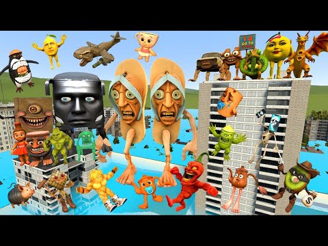 DESTROY ALL ITALIAN BRAINROT SPARTAN KICKIN in FLOODED Garry's Mod
