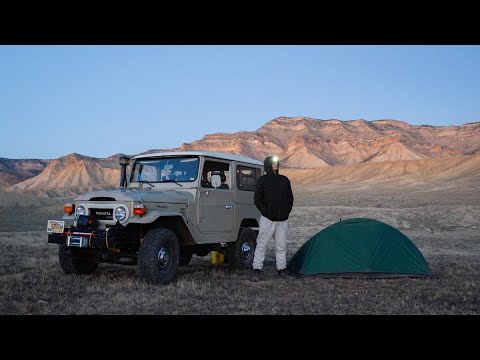 4 days camping in 1978 Toyota Land Cruiser FJ40