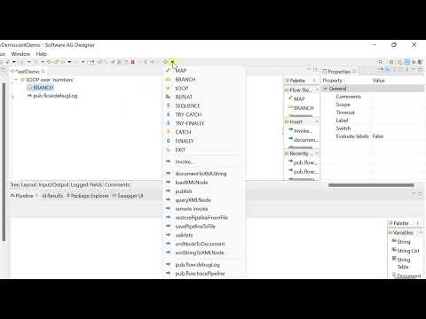 Exit Flow Step | Exit from $iteration | IBM webMethods