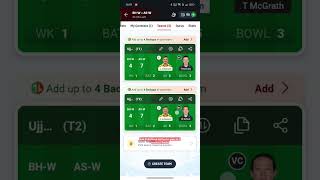 Dream 11 analysis Women's big bash league 2024 BH-W VS AS-W