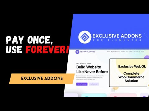 Exclusive Addons: Supercharge Your Elementor Site with 100+ Widgets ⚡🌐 | AppSumo Deal