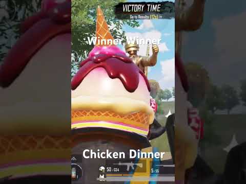 Chicken Dinner Dance 🕺 #pubgmobile #bgmi #pubg #youtubeshorts #dance  #winnerwinnerchickendinner