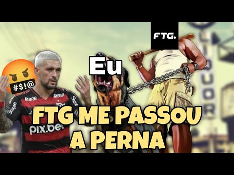FUI TROLLADO pela FTG na upagem do Arrascaeta 😠💥