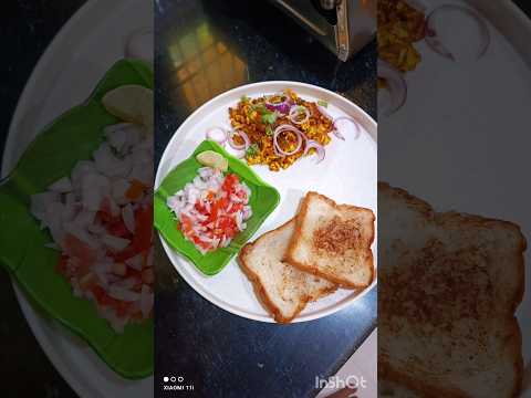 🍽️🍴🥰#morningroutine #morningbreakfast #paneerbhurji #roasted bread#ytshorts #🥰🍽️