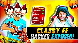 Classy Ff Id Ban 😭 Classy Hacker Exposed 😱 Using Hacker In Live !!😰🔥