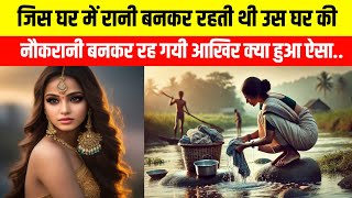 जिस घर में रानी बनकर रहती || उस घर की नौकरानी बनकर रह गई || Heart Touching Story..