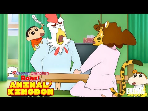 Shinchan Kasukabe Animal Kingdom Full Movie | Shinchan | Kazama | Hindi Story Recap & Facts
