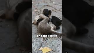 Feline Frenzy: Black Cats' Crazy Antics      #PurrfectCatChaos #FurryFrenzy