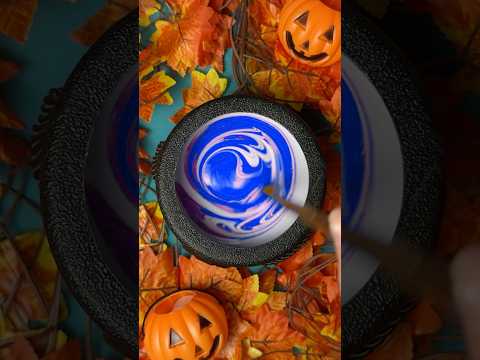 Guess the Color Challenge 🔵🟠🟣! Magic Paint Mixer Halloween Cauldron! #cocomelon #shorts