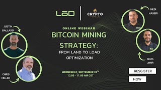 Bitcoin Mining Strategy: From Land to Load Optimization